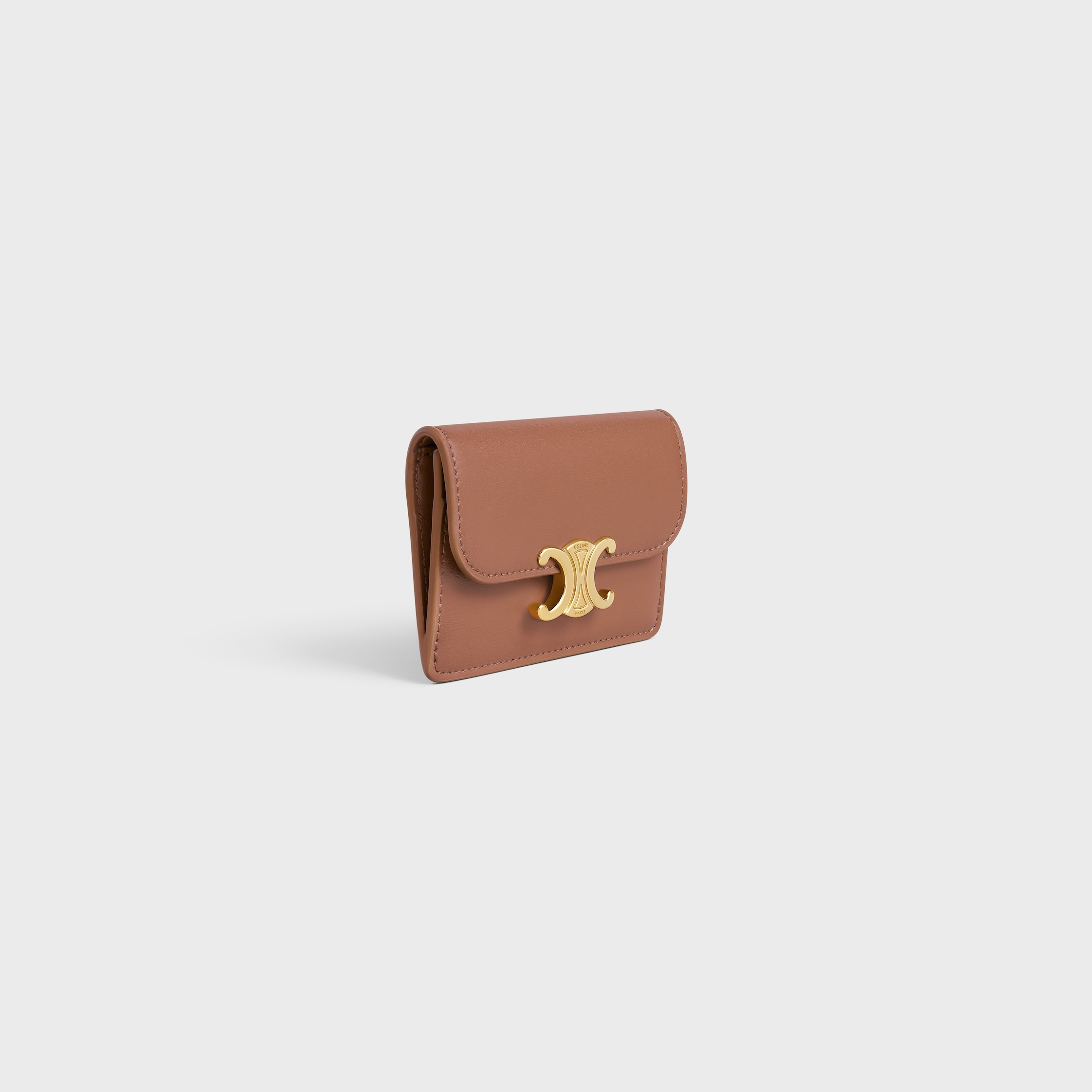 CELINE ☆ フラップ ロングカードホルダー/トリオンフキャンバス フラップ付きロングカードホルダー / トリオンフキャンバス