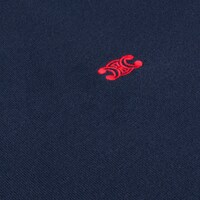 寬鬆衛衣 - 海軍藍/胭脂紅 -  - 1 | CELINE