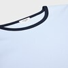 70's triomphe t-shirt IN cotton jersey - SILVER BLUE / NAVY -  - 3 | CELINE