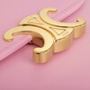 トリオンフ スモールフラップウォレット / シャイニーカーフスキン - シルクピンク - 財布・ウォレット - 5 | CELINE