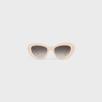 Butterfly S320 sunglasses in Acetate - IVORY -  - 1 | CELINE