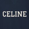 CELINE 루즈 스웨트셔츠 - 코튼 플리스 - NAVY / ECRU -  - 4 | CELINE