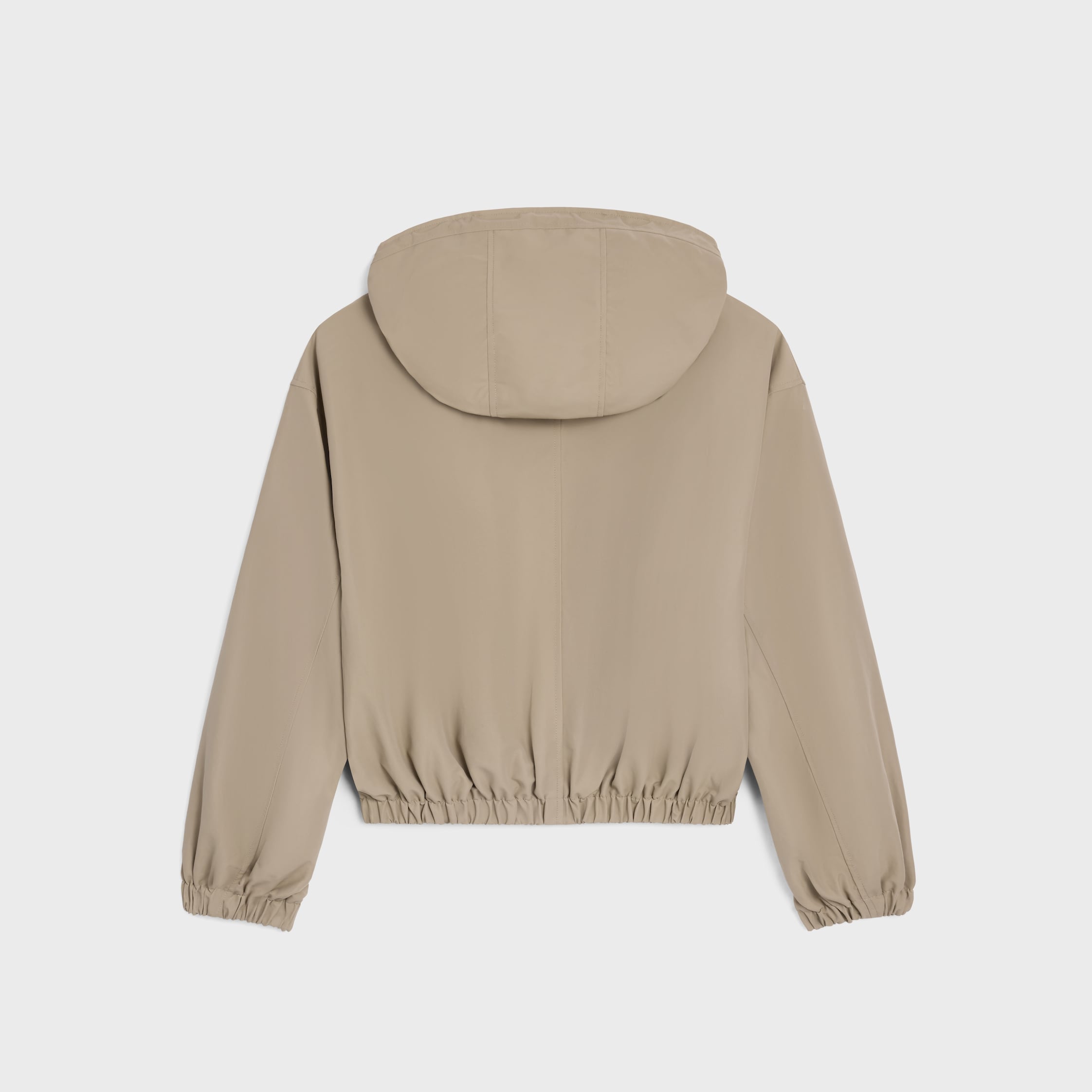 WINDBREAKER IN NYLON - BEIGE | CELINE