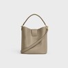 MEDIUM BUCKET LOUISE IN SMOOTH CALFSKIN - Modern Taupe - LOUISE - 3 | CELINE
