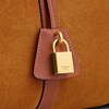 LARGE BOSTON in SUEDE CALFSKIN - TOBACCO - TOP-HANDLE BAGS - 4 | CELINE