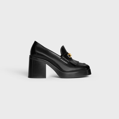 CELINE 테스 로퍼 - 폴리쉬드 불스스킨 - 블랙 -  - tileIndex | CELINE