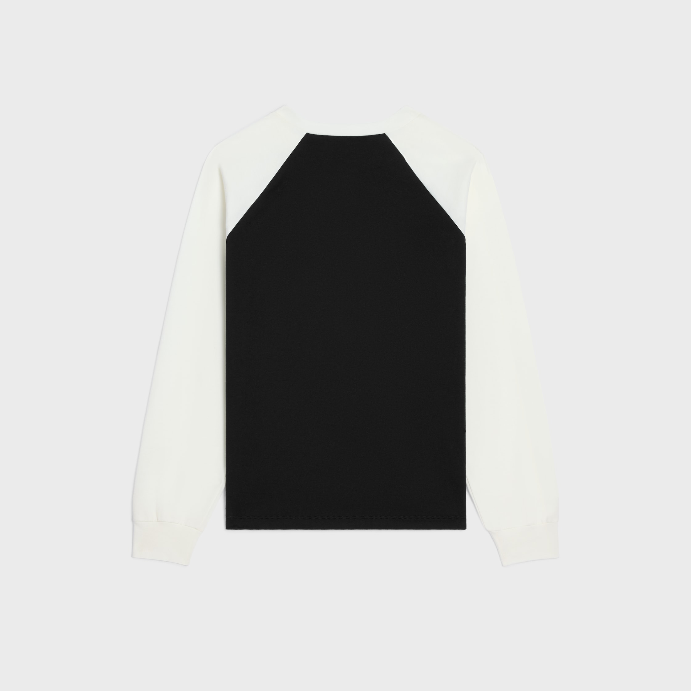 CELINE ルーズTシャツ / コットンジャージー - ブラック / オフ