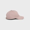 triomphe baseball cap in washed cotton - BLUSH -  - 3 | CELINE