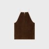 camiseta de tirantes triomphe de punto aterciopelado - CHOCOLATE / CRUDO -  - 2 | CELINE