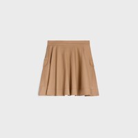 skirt IN cotton twill - CARAMEL -  - 2 | CELINE