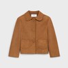 jacket in suede - CARAMEL | CELINE