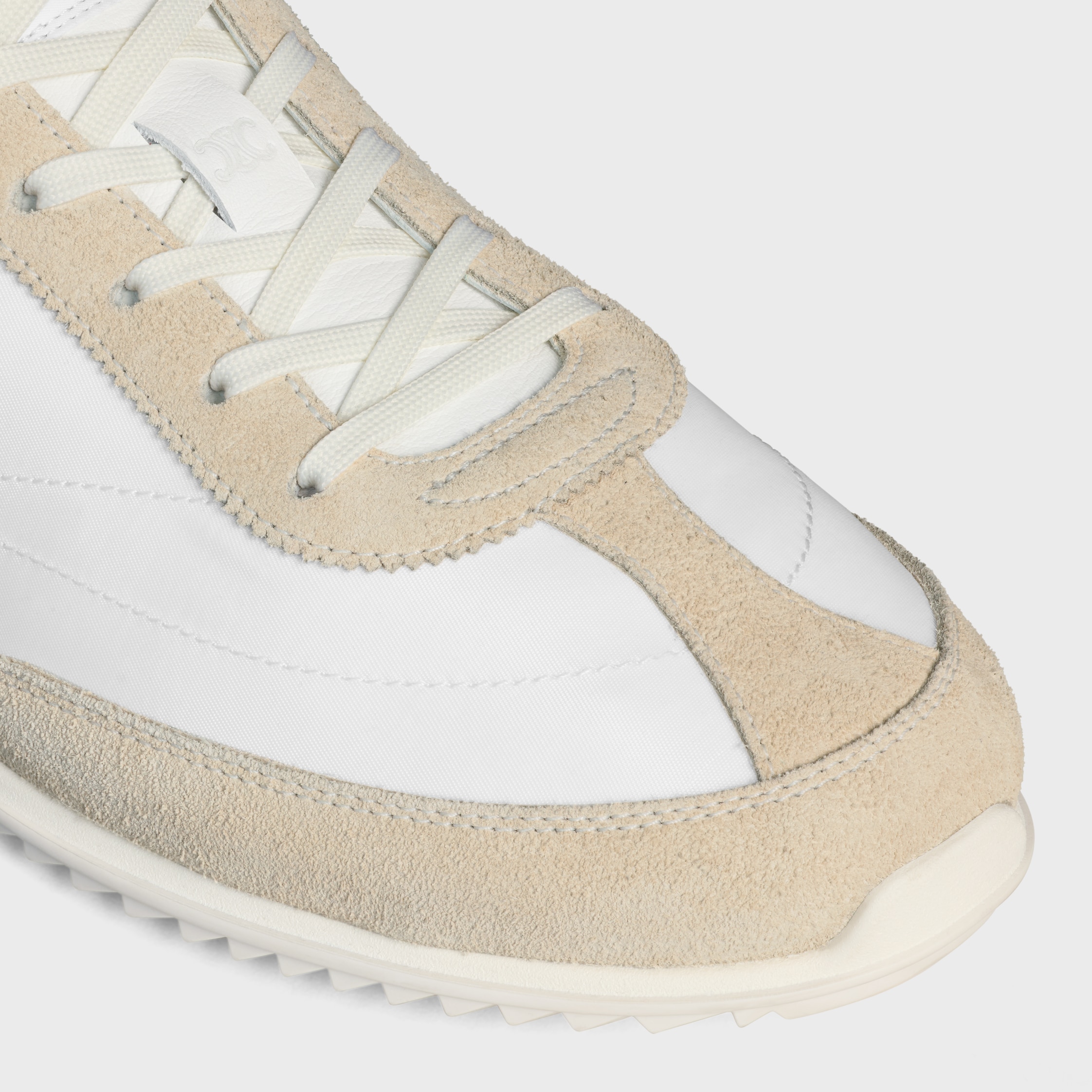 新作★CELINE トリオンフ レーサー レースアップ ロースニーカー トリオンフロゴ付き CELINE レーサー レースアップ ロー