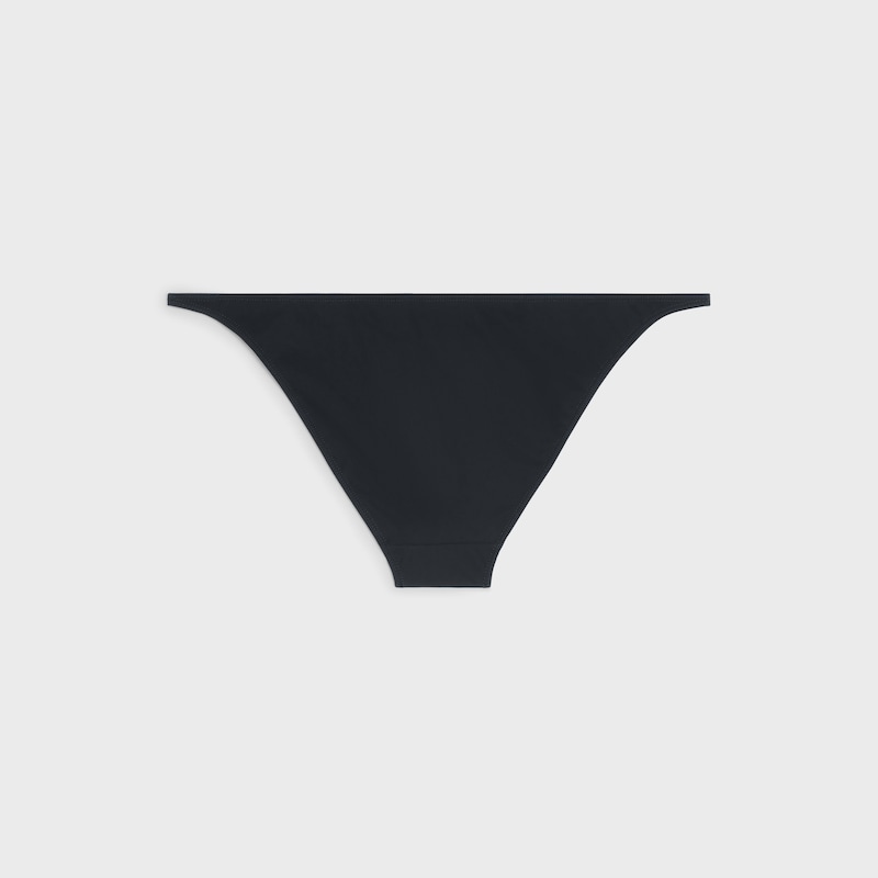 TRIOMPHE SWIMSUIT BOTTOM IN MATTE JERSEY - BLACK -  - 1 | CELINE