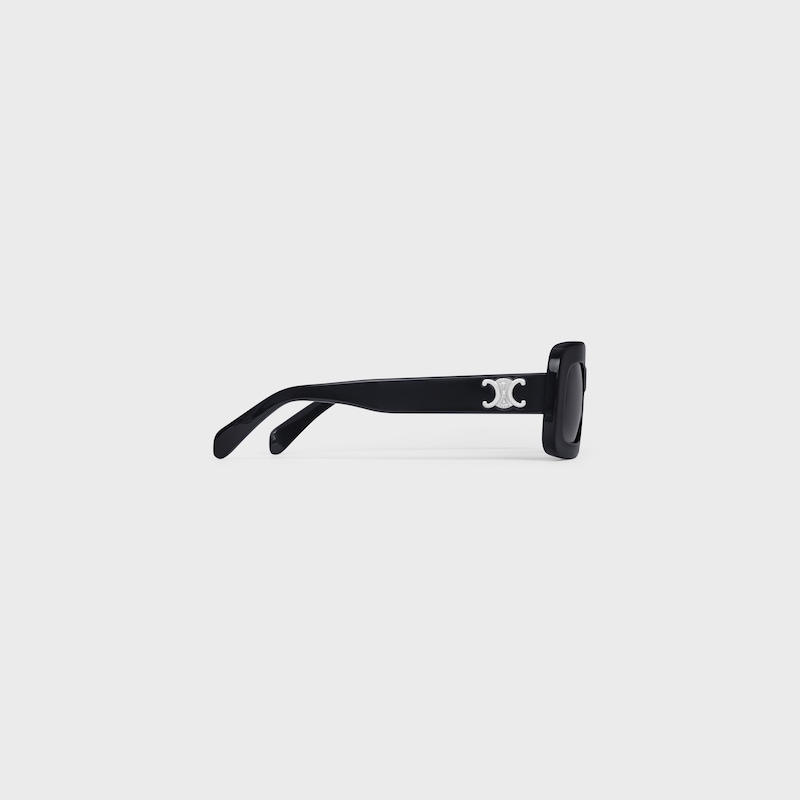 Triomphe Skate 02 sunglasses in Acetate - BLACK -  - 1 | CELINE
