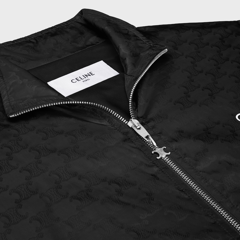CELINE交织图案锦纶束腰夹克 - 黑色 -  - 1 | CELINE