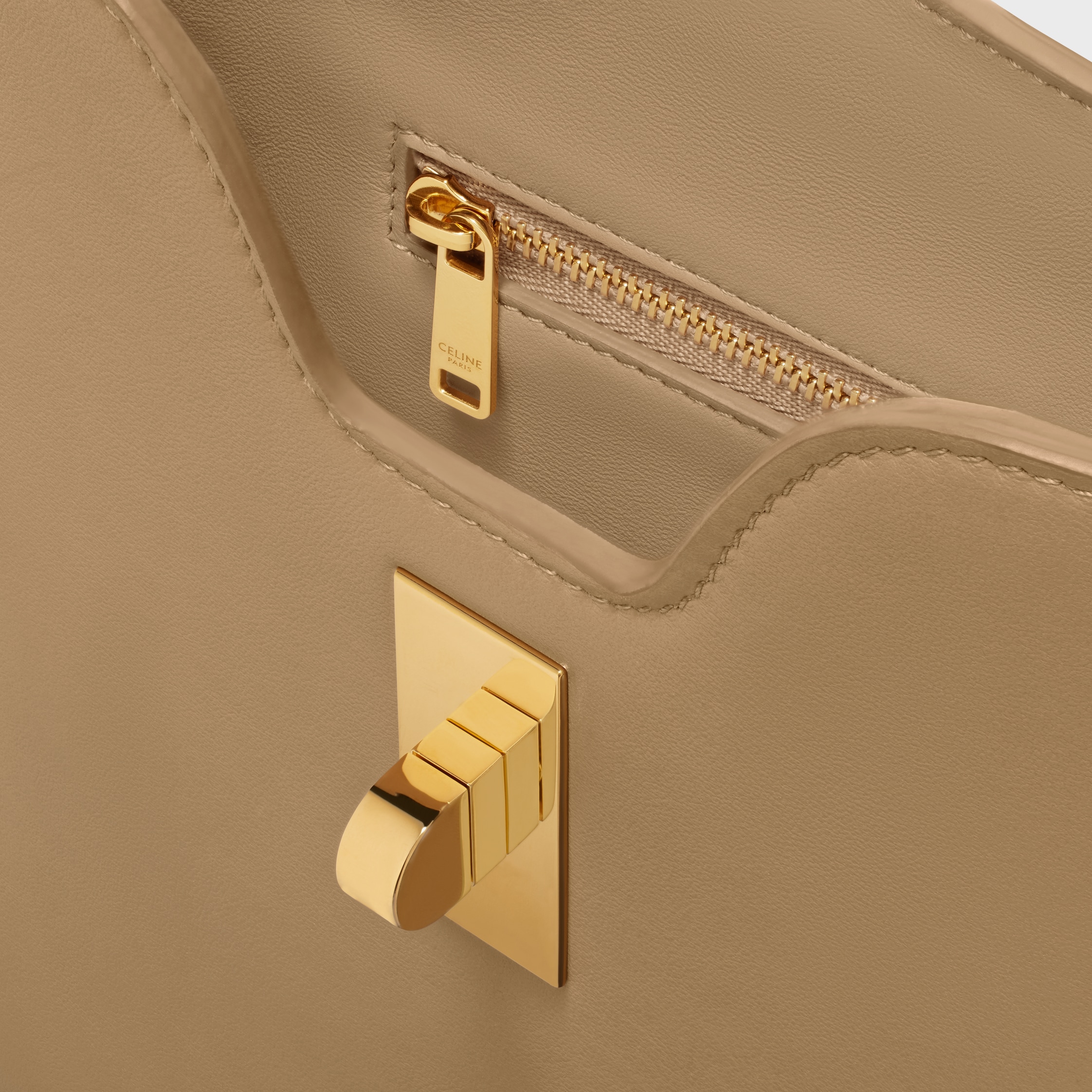 CELINE カミーユ16 スモール バッグ ブラウン 25新作 セリーヌ スモール カミーユ 16 セーズ ソフト バッグ