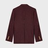 carnaby jacket in striped wool - RED/ BLACK -  - 2 | CELINE