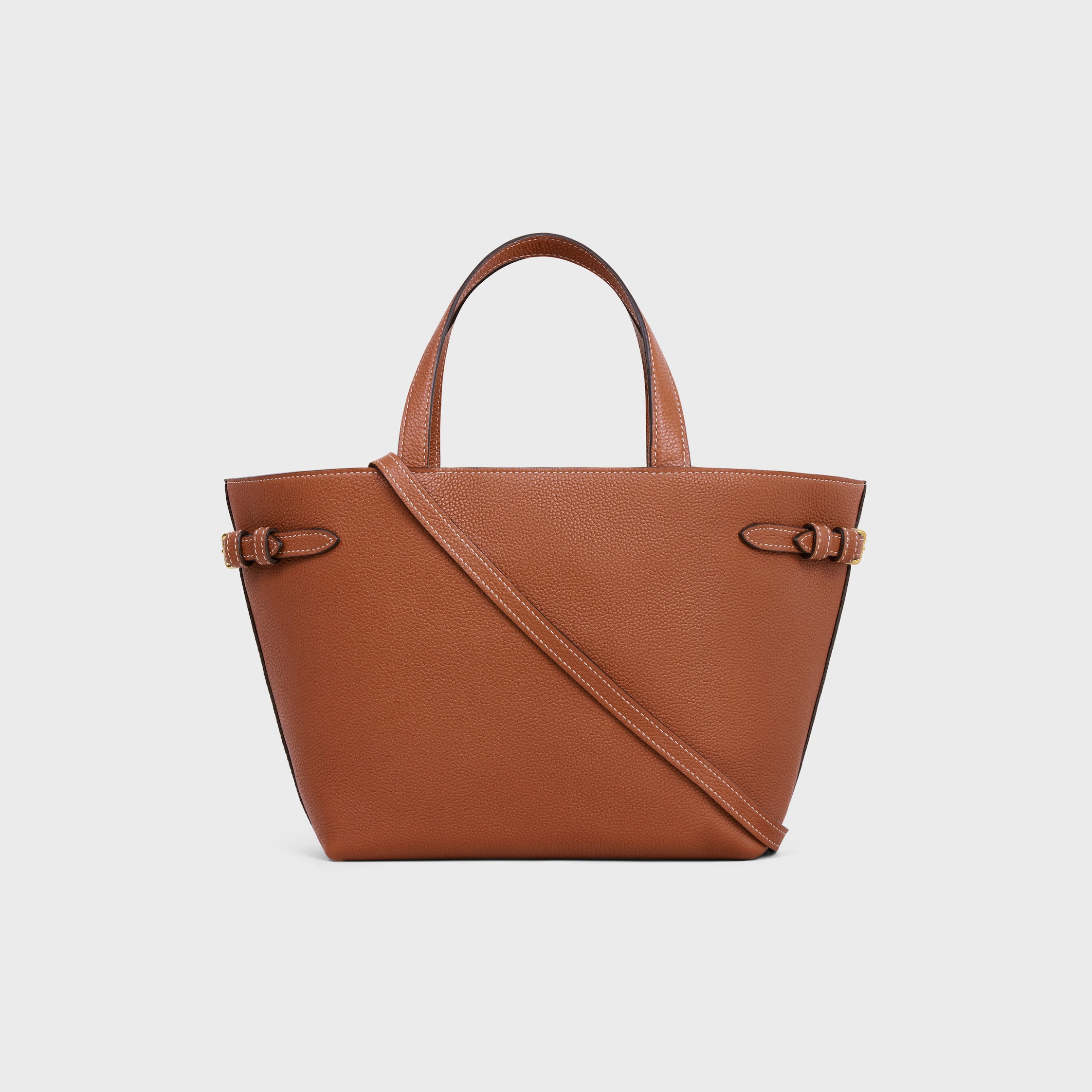 【CELINE】ミニカバ アナイス キュイルトリオンフ 121743ENY04LU MINI CABAS ANAIS CUIR TRIOMPHE IN Grained calfskin - TAN