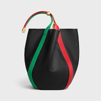LARGE DROP BUCKET BAG IN SMOOTH CALFSKIN - MULTICOLOR - HOBO AND TOTE BAGS - 2 | CELINE