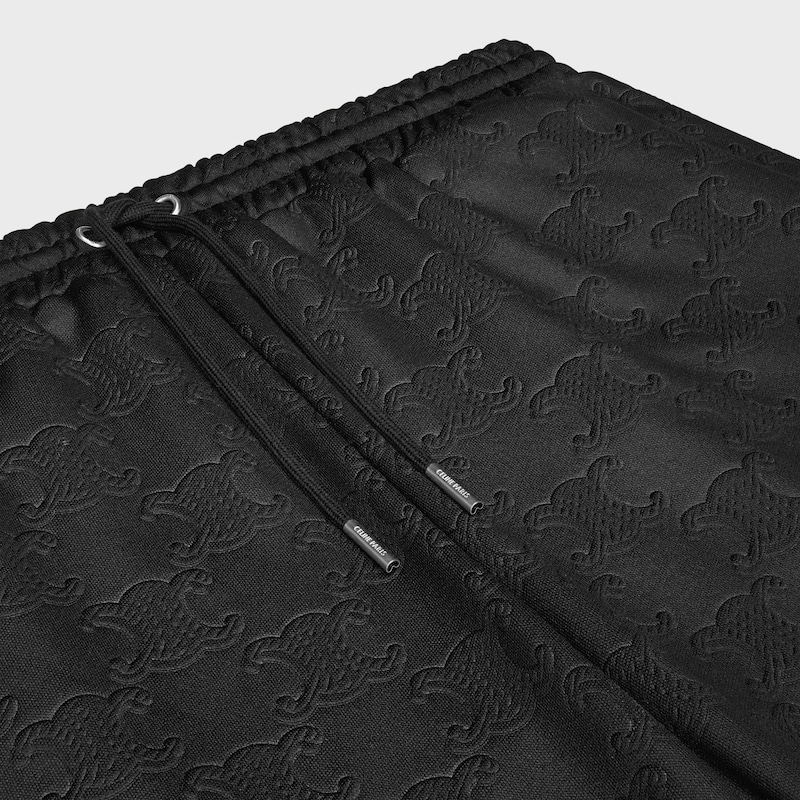 PANTALONES DE CH&Aacute;NDAL DE PUNTO TRIOMPHE - NEGRO -  - 1 | CELINE