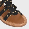 SANDALIA CELINE LYMPIA DE PIEL DE BECERRO - NEGRO -  - 4 | CELINE