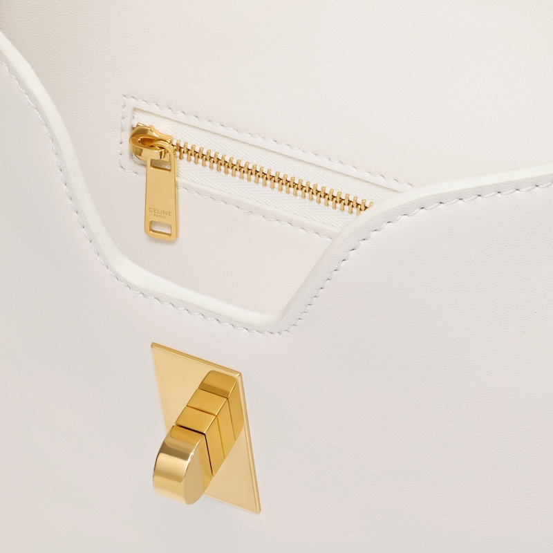 SMALL CAMILLE 16 SOFT BAG IN SMOOTH CALFSKIN - RICE - MORE LINES - 1 | CELINE