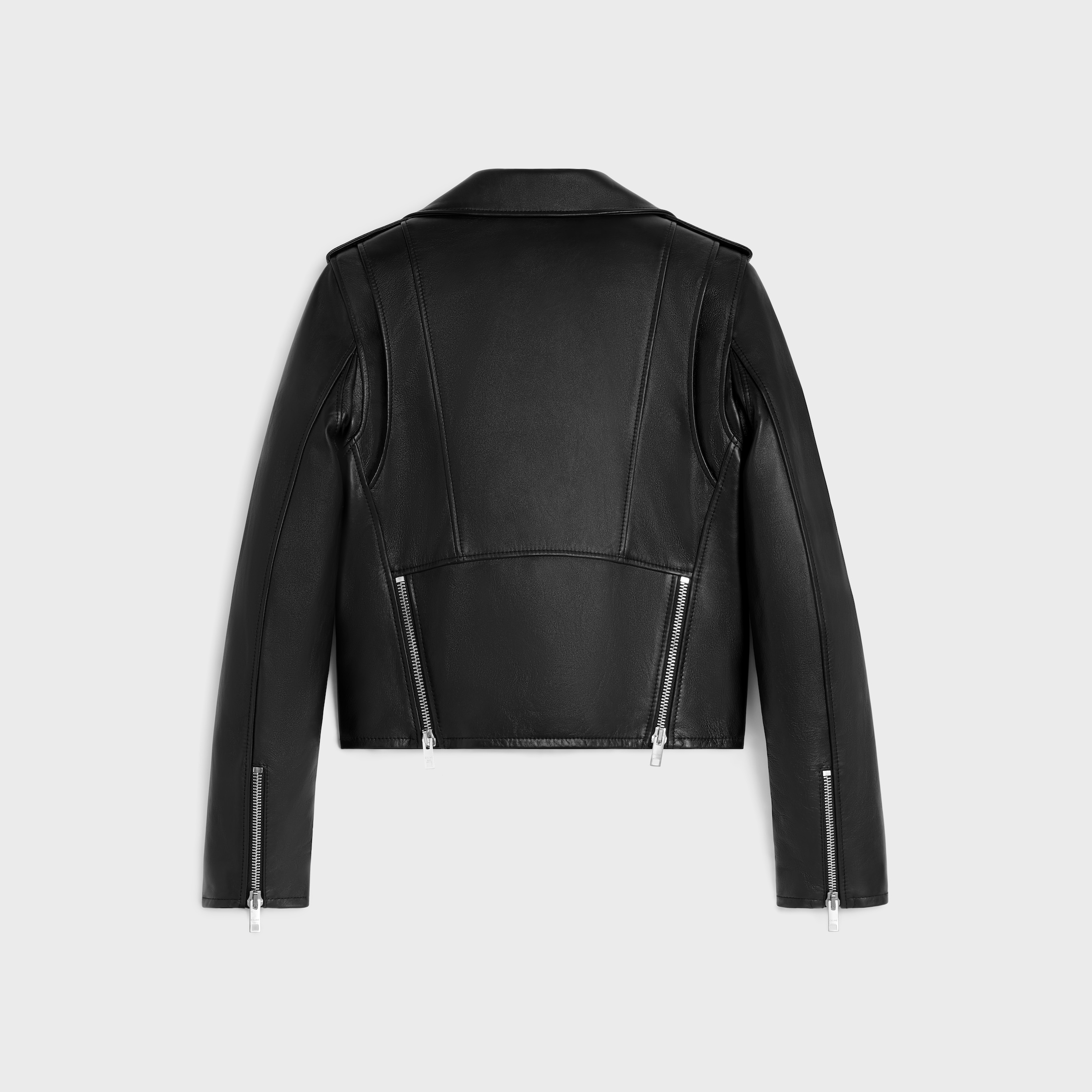 関税込 CELINE classic biker jacket in soft lambskin CELINE biker jacket in soft lambskin | REVERSIBLE