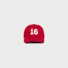 16 베이스볼 캡 - 코튼 - CARDINAL RED -  - 2 | CELINE