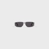 Triomphe Metal 06 sunglasses in Metal - Ruthenium / Smoke -  - 1 | CELINE