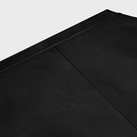 pencil skirt in soft lambskin - BLACK -  - 1 | CELINE