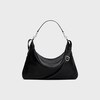 Large Strap Romy IN CROCODILE EMBOSSED DEERSKIN - BLACK - DRAWING SERIES - 3 | CELINE