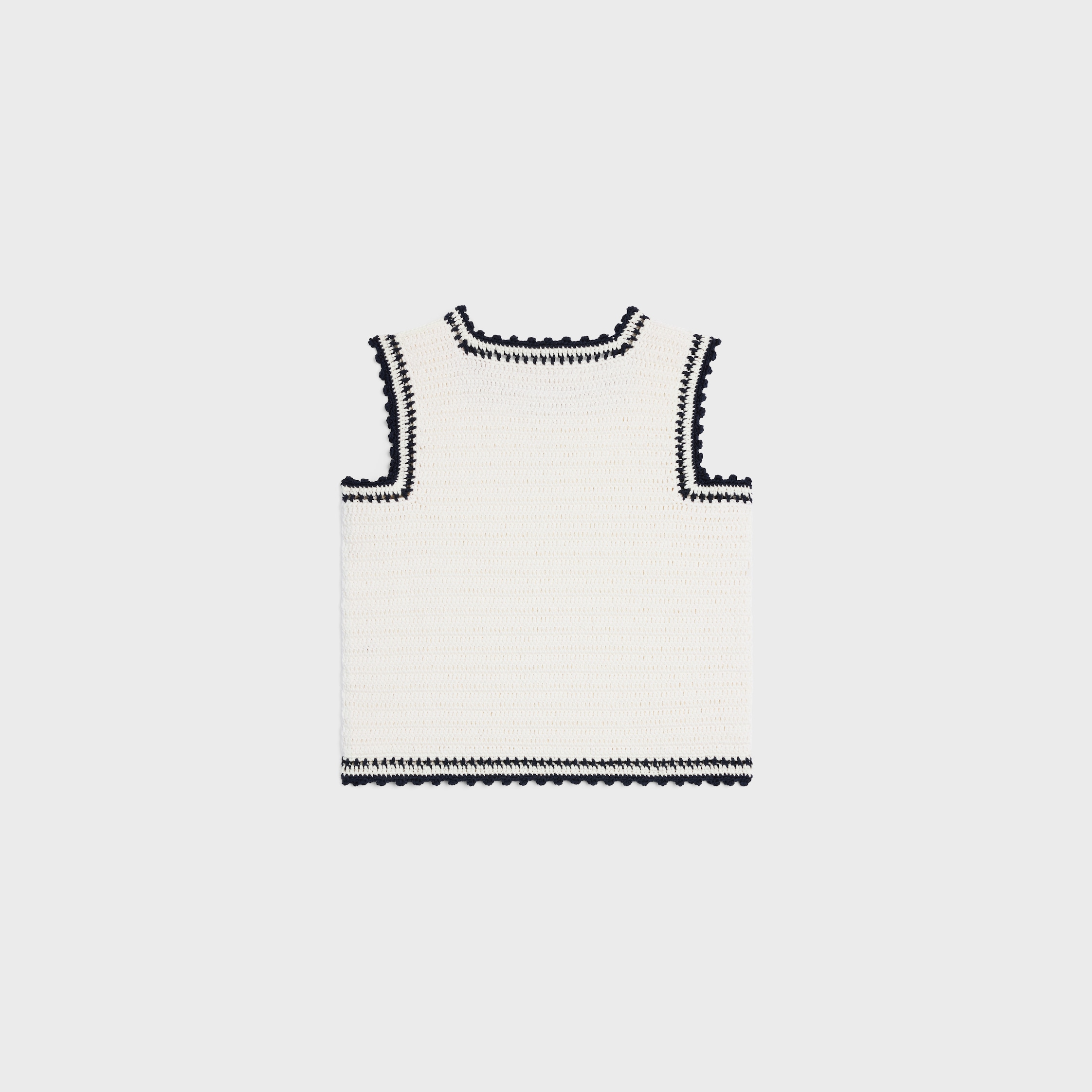 Celine TOP IN COTTON CROCHET | Thumbnail 2