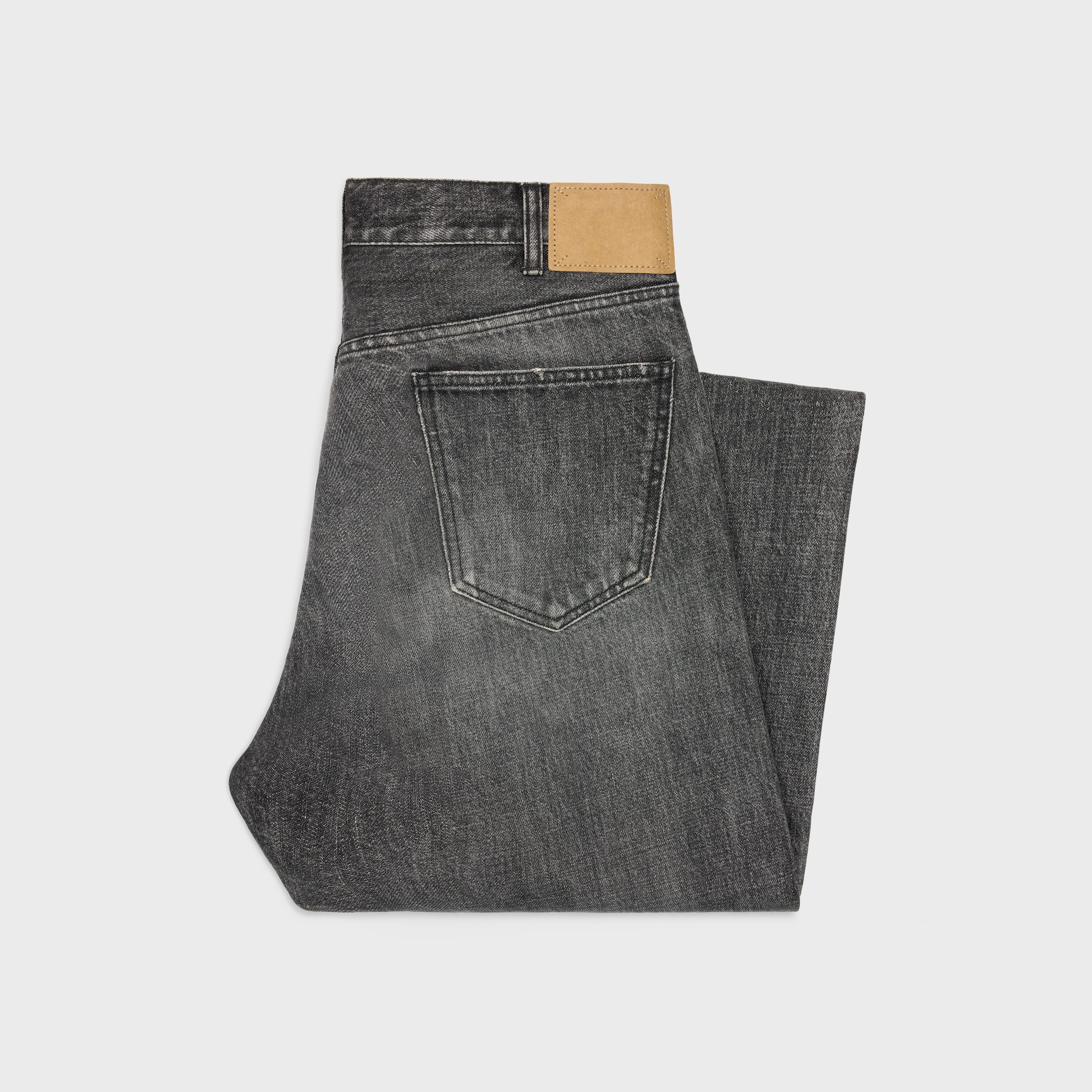 CELINE KURT JEANS Black Asid Wash