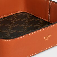 트링킷 보울 - 트리옹프 캔버스 & 카프스킨 - 탠 - 홈 - 1 | CELINE