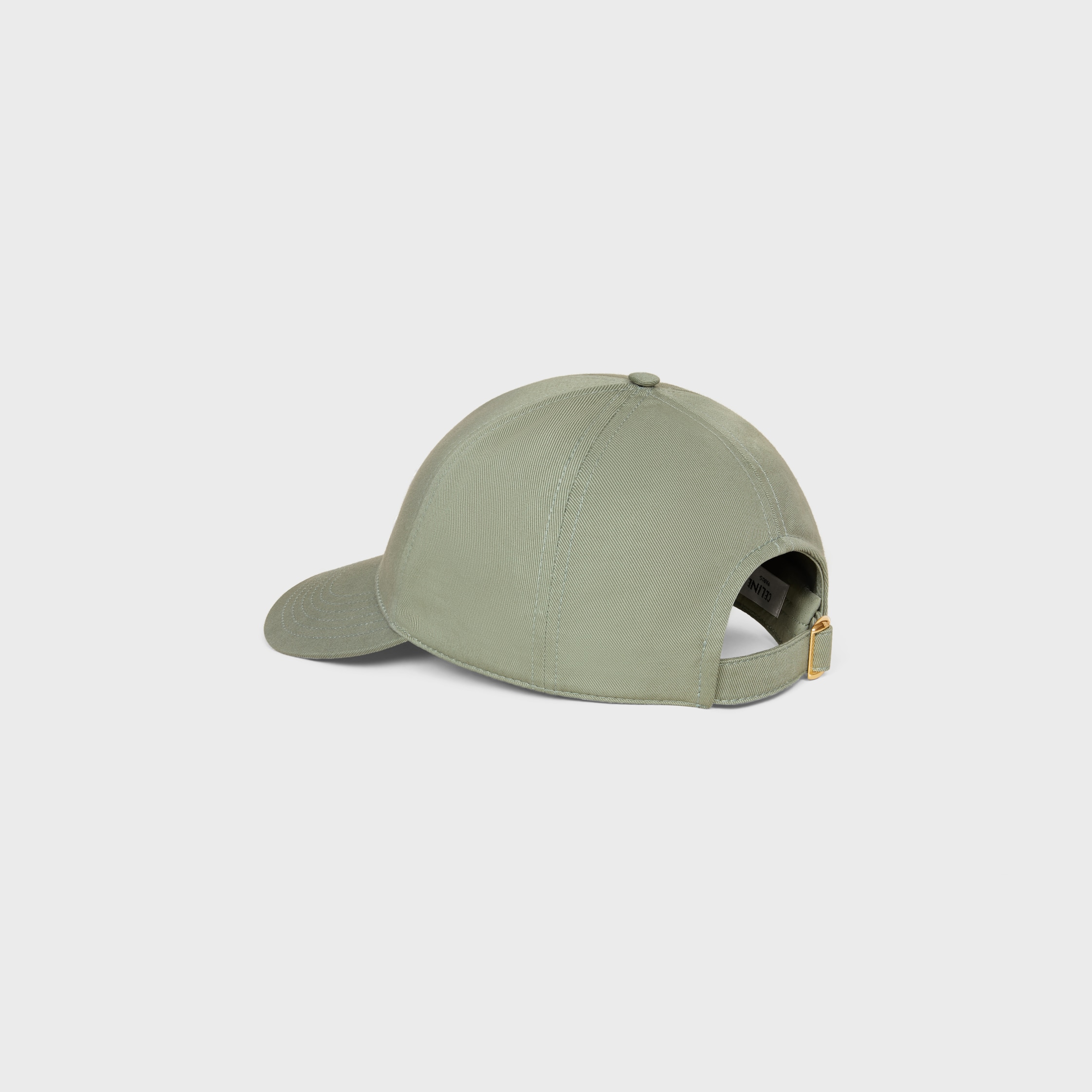 【★希少★】CELINE CAP Sauge triomphe baseball cap IN cotton gabardine - SAUGE | CELINE