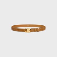 Medium 25MM Triomphe Belt IN ALLIGATOR - BLONDE -  - 1 | CELINE