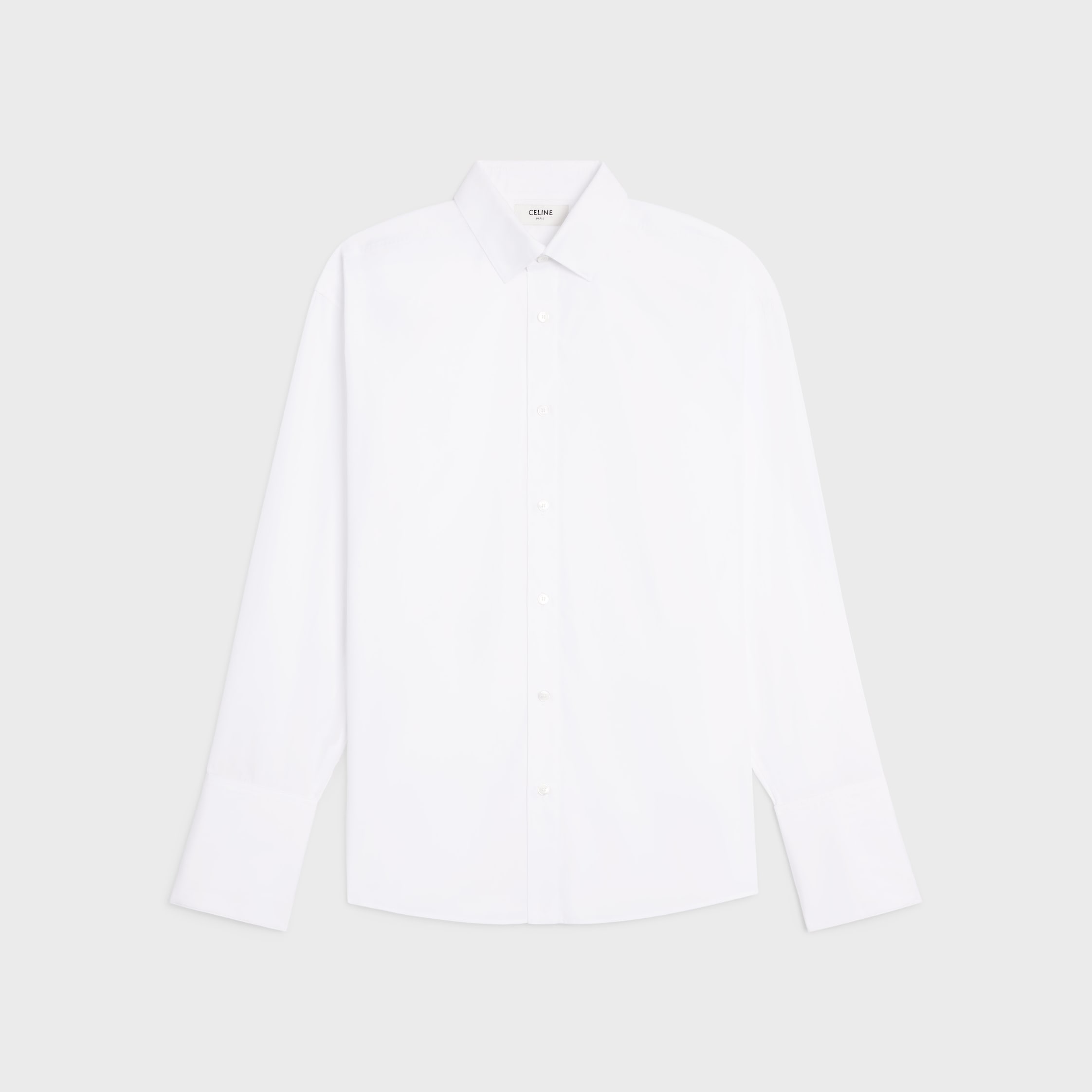 ルーズシャツ / コットンポプリン - | CELINE | セリーヌ公式サイト