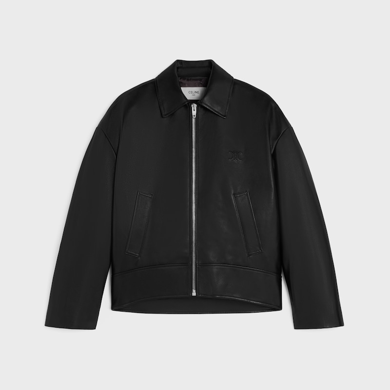 jacket IN calfskin - BLACK -  - 1 | CELINE