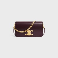 MULTIPOCHETTE IN SHINY CALFSKIN - Deep Burgundy - NEW - 1 | CELINE
