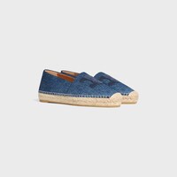 LES ESPADRILLES CELINE IN Denim and Suede Calfskin - BLUE -  - 2 | CELINE