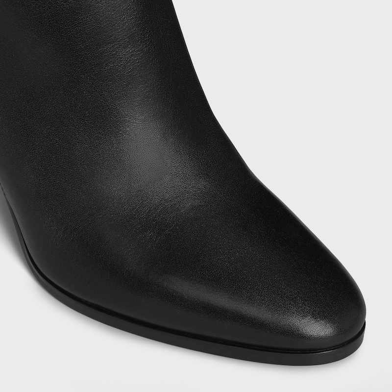 STIVALE ALTO CON CINTURINO GARANCE CELINE TRIOMPHE IN PELLE DI VITELLO - NERO -  - 1 | CELINE