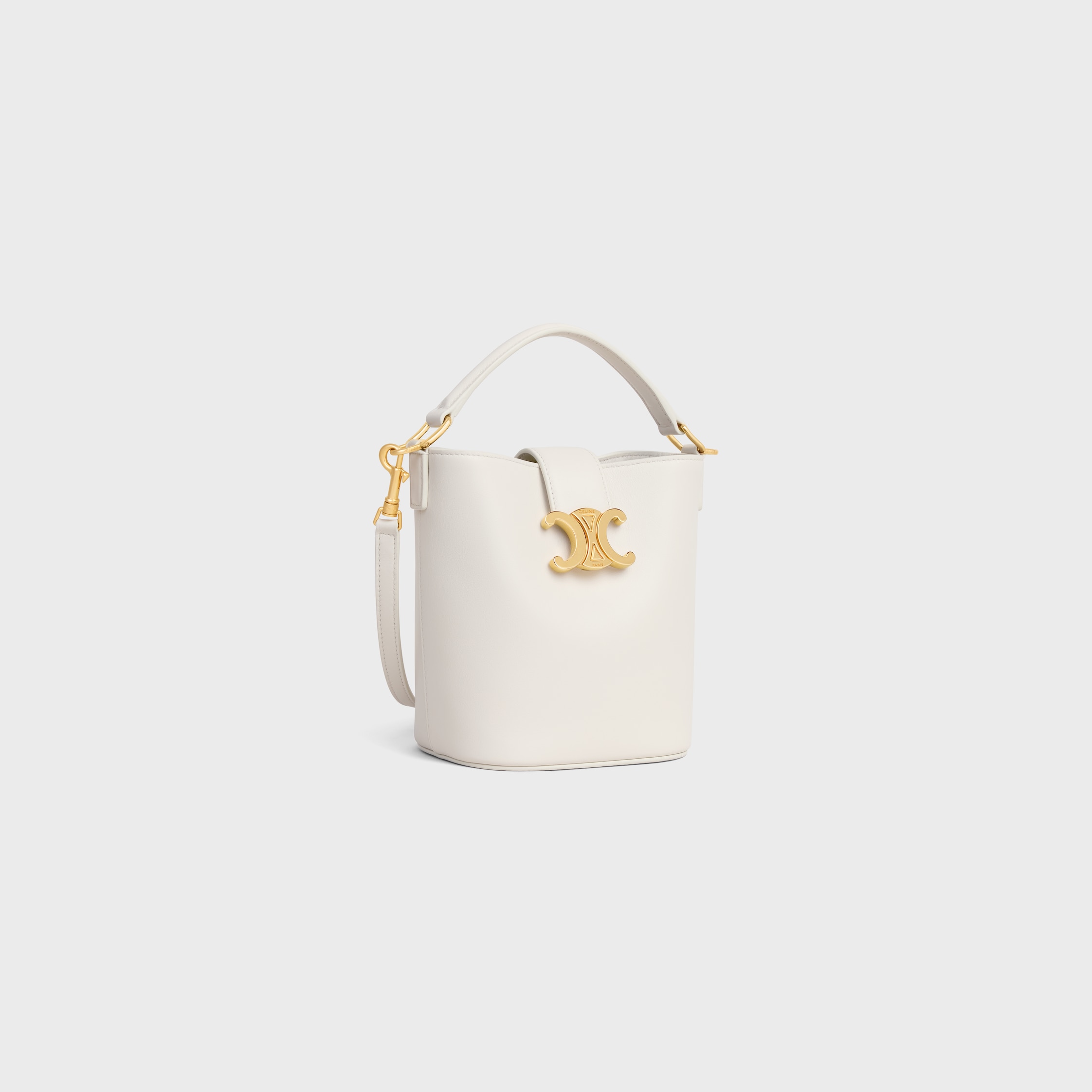 MINI BUCKET LOUISE IN SMOOTH CALFSKIN - | CELINE