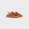 CELINE BILLIE CHUNKY SANDAL IN Calfskin and Textile - TAN / ECRU -  - 2 | CELINE