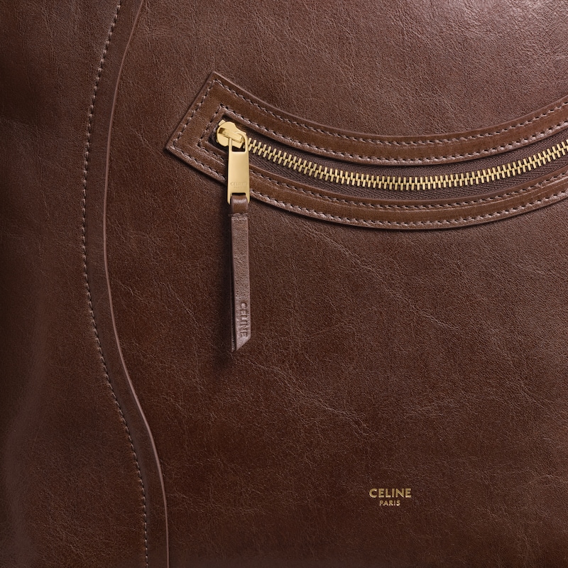 CABAS LUGGAGE竖款手袋 - 栗色 - 手提袋 - 1 | CELINE