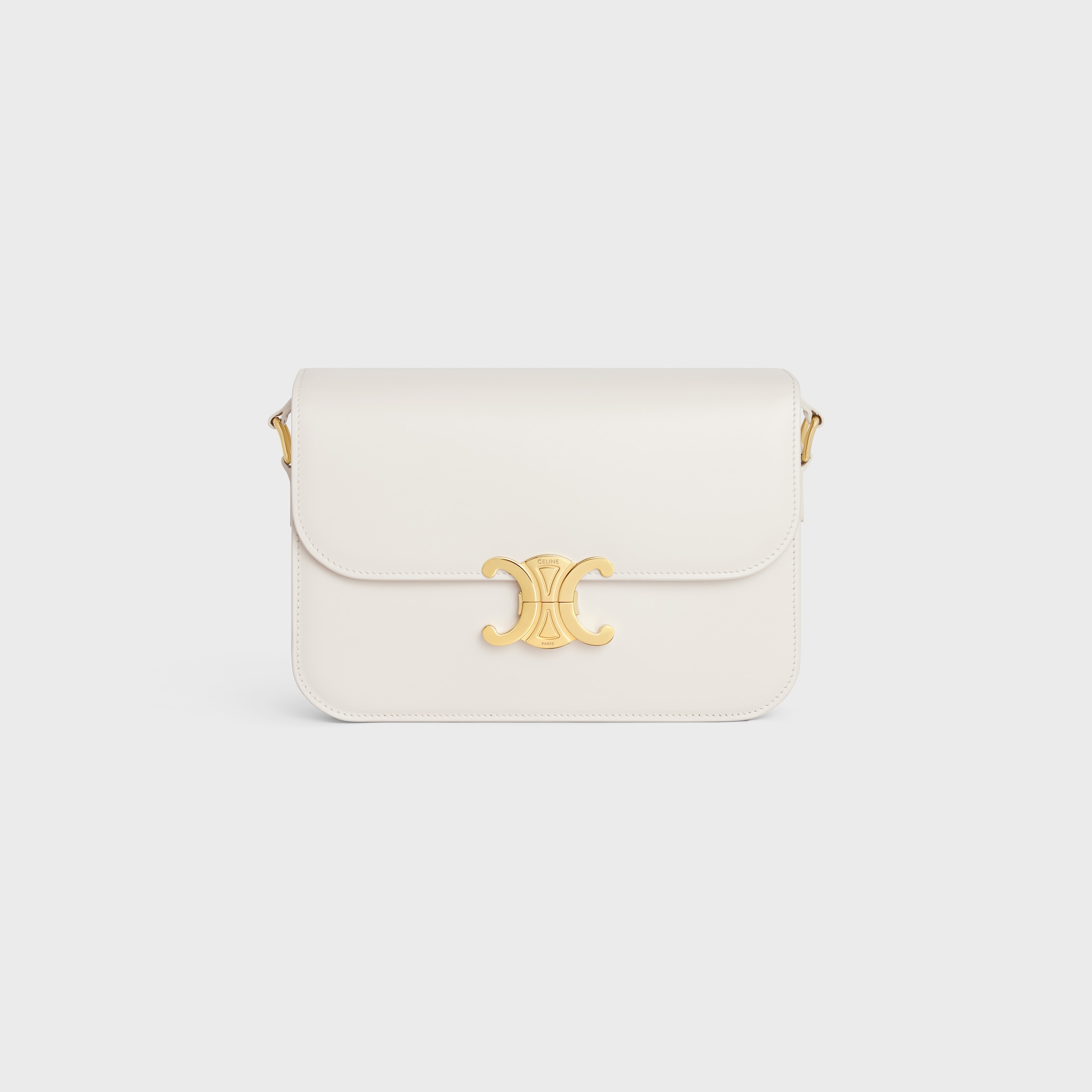 CLASSIQUE TRIOMPHE BAG IN SHINY CALFSKIN - | CELINE