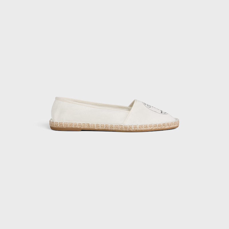 MAISON CELINE ESPADRILLE IN CANVAS - ECRU -  - 1 | CELINE