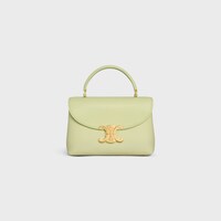 SAC NINO TEEN VEAU SOUPLE Grain&eacute; - SOFT LIME - NINO - 1 | CELINE