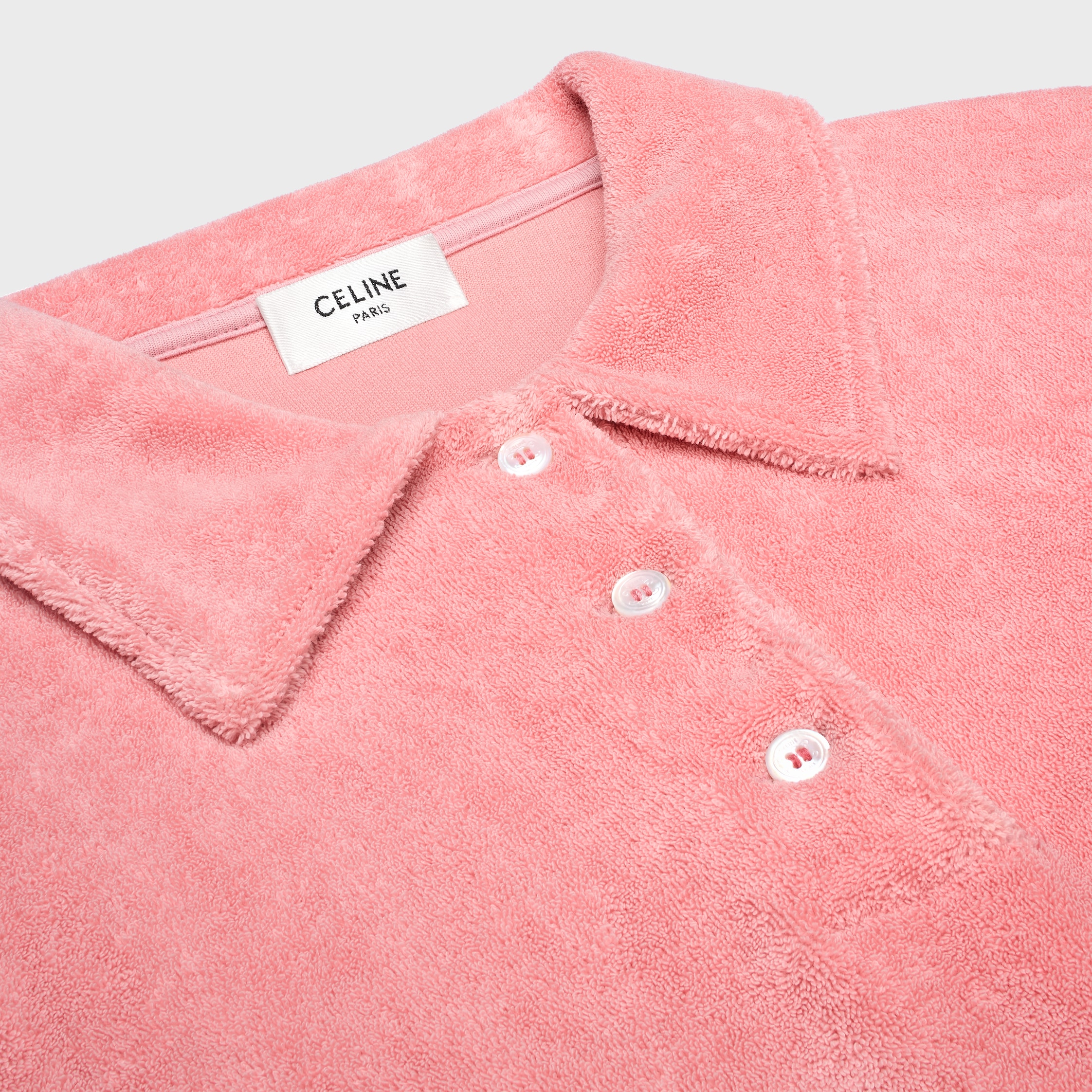 【CELINE】セリーヌ トリオンフ クロップドポロ CELINE セリーヌ 23SS Cropped Triomphe Polo Shirt トリオンフ