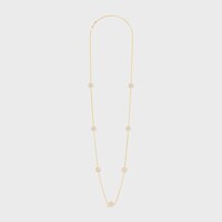 CELINE エアルーム マルグリット ソートワール / ストラス、レジンパール、ゴールドフィニッシュ ブラス - ゴールド -  - 1 | CELINE
