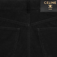 jolene jeans in corduroy - BLACK LIGHT STONE WASH -  - 2 | CELINE